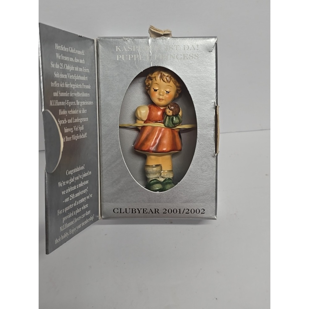 Goebel Hummel "Puppet Princess" Figurine - Hum 2103/A #1664 - Club Exclusive